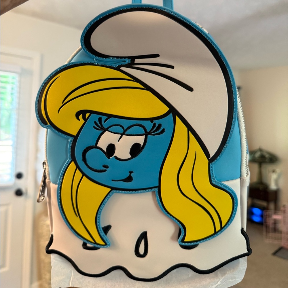 Brand New Smurfette Loungefly Bag